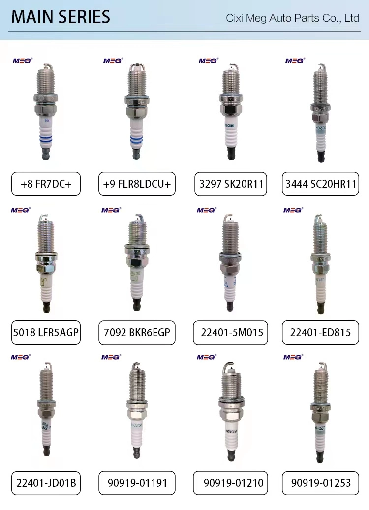 Customized High Qualiry Auto Parts Iridium Platinum Spark Plugs 22401-ED815 Lzkar6ap-11